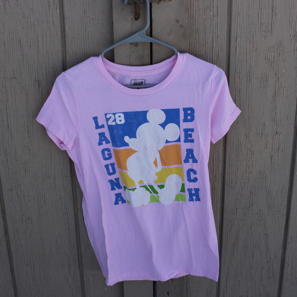 Disney Laguna Beach Pink Shirt